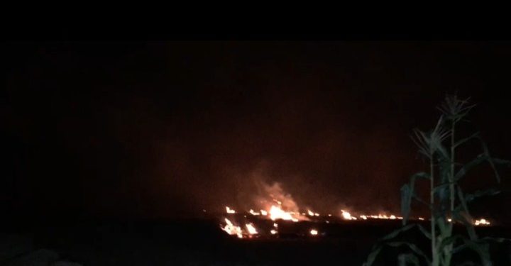 Humareda afecta al municipio de El Factor en María Trinidad Sánchez