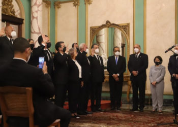 CNM juramenta nuevos jueces y suplentes del TSE