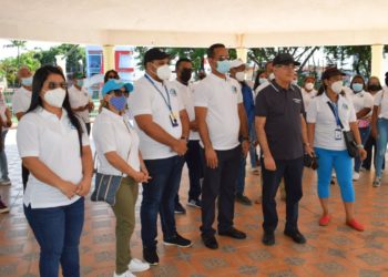 Personal de la Dirección de Pasaportes se suman a la jornada de vacunación en Santo Domingo Este
