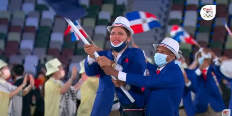RD participa en ceremonia inaugural de los Juegos Olímpicos de Tokio 2020