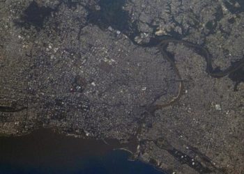 Astronauta ruso muestra Santo Domingo desde el espacio