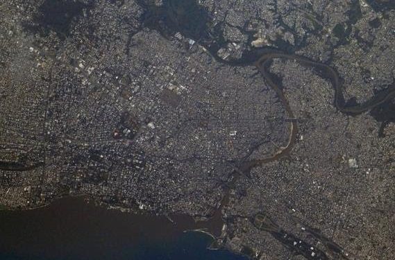 Astronauta ruso muestra Santo Domingo desde el espacio