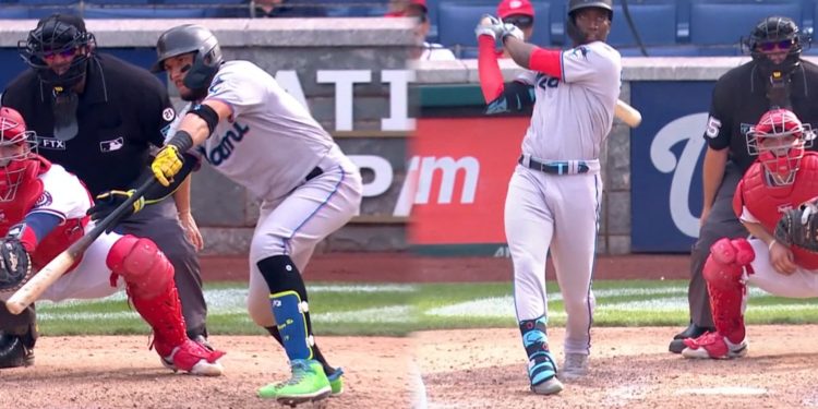 Sánchez da 2 HR en remontada de Marlins