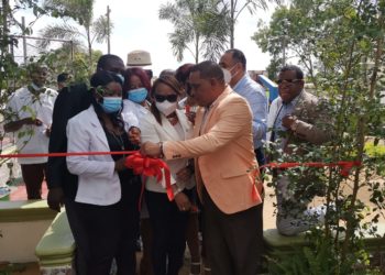 Alcalde de Villa Gautier inaugura boulevard