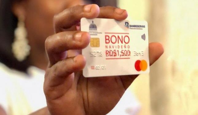 Gobierno entregará más de un millón de tarjetas del Bono Navideño