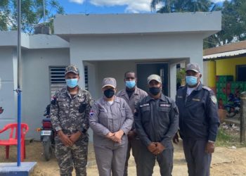 Comandante Departamento de la PN en Monte Plata realiza recorrido por diferentes destacamentos