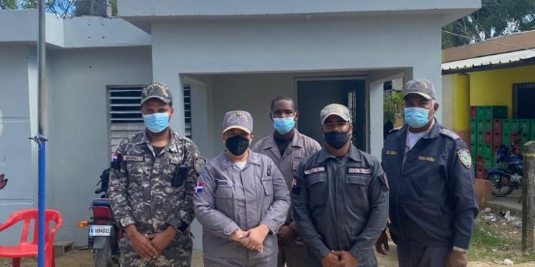 Comandante Departamento de la PN en Monte Plata realiza recorrido por diferentes destacamentos