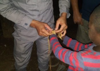 PN rescata niño que presuntamente era maltratado por su madre en El Dian, Monte Plata