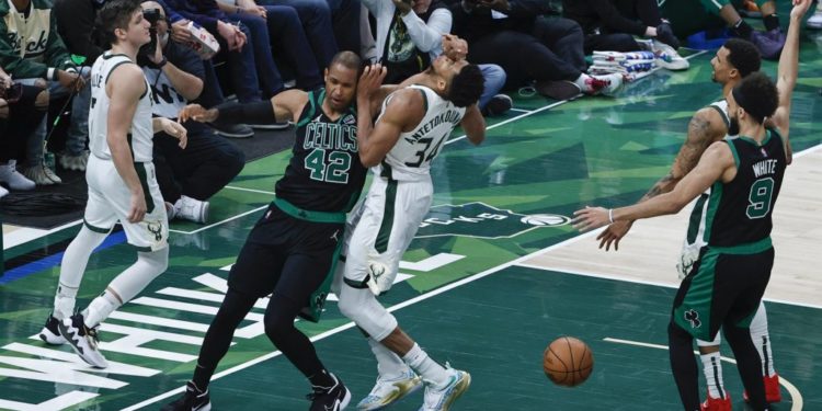 Al Horford: “No me gustó cómo me miró Giannis y eso cambió mi partido”