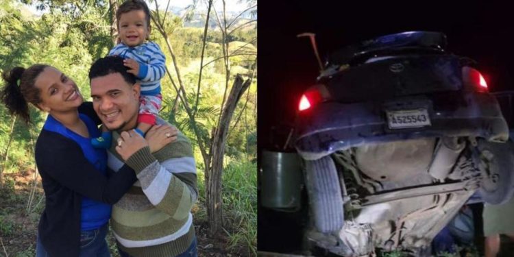 Fallece mujer y niño en accidente de tránsito en Dajabón, dos personas gravemente heridas