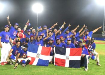Equipo béisbol RD, campeón Juegos Bolivarianos