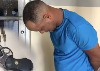 Apresan hombre y le ocupan revolver con denuncia de robo en SFM