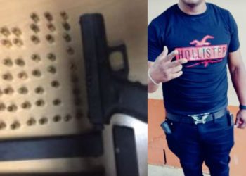 Presunto delincuente resulta herido tras enfrentar patrulla policial en Moca