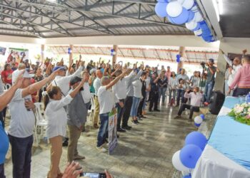 Juan Rosa encabeza acto de juramentación masiva de los Movimientos de Apoyo a Luis Abinader en Bonao