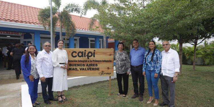 INAIPI pone en servicios el nuevo CAIPI Buenos Aires, en el municipio de Mao, provincia Valverde 