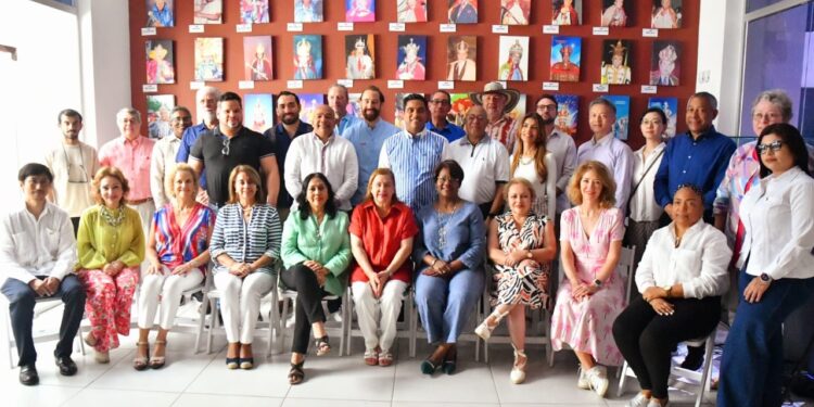 Embajadores acreditados en el país visitan el Carnaval Vegano 2024