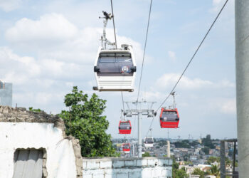 Opret informa línea 1 del Teleférico de Santo Domingo está cerrada hasta Domingo de Resurrección por mantenimiento
