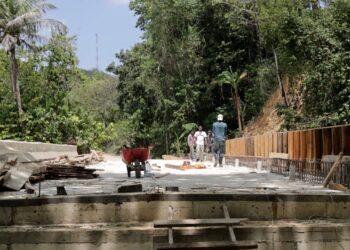 MOPC construye varias obras en Altamira, Puerto Plata