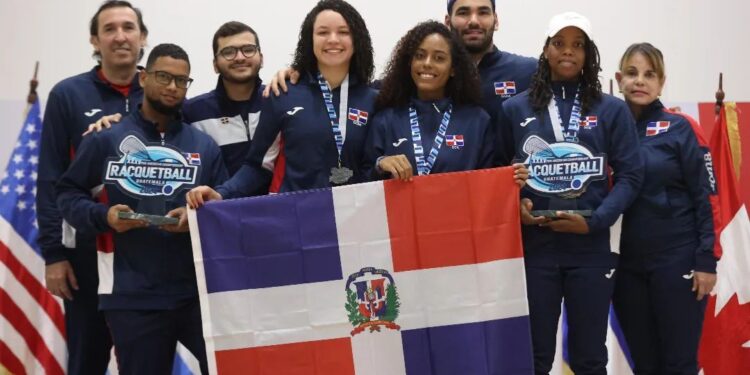 Selección de racquetbol RD logra cuatro medallas en Panamericano