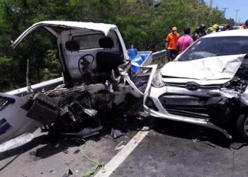 Reportan 20 fallecidos desde viernes a domingo y 74 accidentes de tránsito