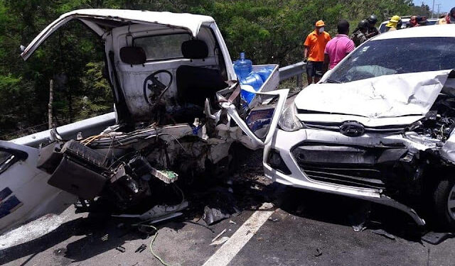 Reportan 20 fallecidos desde viernes a domingo y 74 accidentes de tránsito