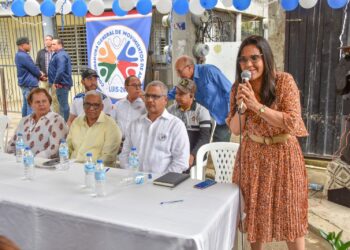 Juan Rosa encabeza acto de juramentación de movimiento en apoyo a Luis Abinader en Santiago