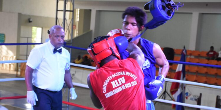 Este, Sur y DN dominan clasificaciones boxeo infantil