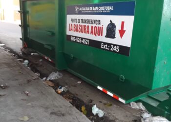 Ayuntamiento San Cristóbal instala contenedores para transferencia residuos sólidos en lugares estratégicos