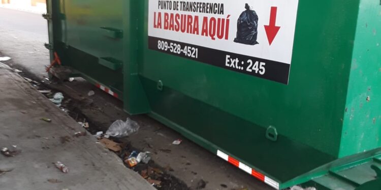 Ayuntamiento San Cristóbal instala contenedores para transferencia residuos sólidos en lugares estratégicos