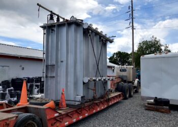 Nuevo transformador de potencia llega a Azua para mejorar el servicio eléctrico