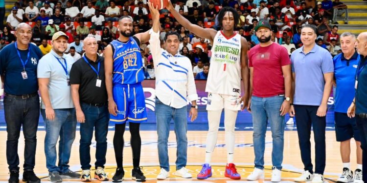 Ministro Kelvin Cruz anuncia el aporte de dos millones de pesos para TBS Distrito 2024