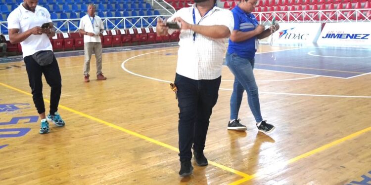 Ministerio Deportes  Y Onesvie  Supervisan Estado de Instalaciones Deportivas Complejo Deportivo Pto-Pta