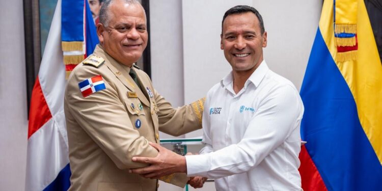 Ministros de Defensa de República Dominicana y Colombia reafirman lazos estratégicos en materia de seguridad y cooperación