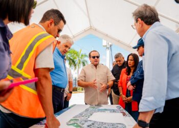 Gobierno presentará detalles del proyecto vial en el entorno del Jardín Botánico; Paliza y Estrella supervisan el área