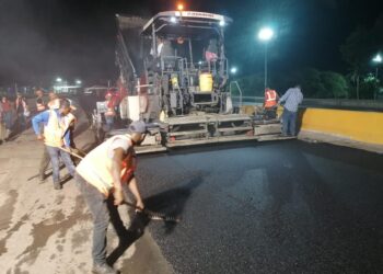 Obras Públicas anuncia cierre de tramo a partir de las 9:00 de esta noche en el Km 9