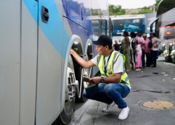 INTRANT inspecciona técnicamente más de 553 unidades de transporte interurbano durante el Operativo Altagraciano 2026