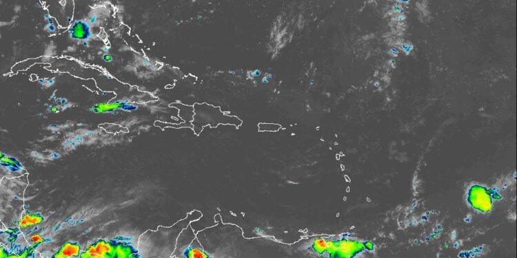 Indomet prevé aguaceros locales, tormentas eléctricas y ráfagas de viento en varias provincias este miércoles