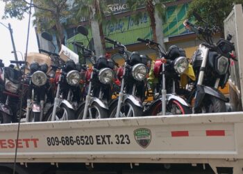Autoridades fiscalizan 158 motociclistas en dos días por violaciones a la Ley de Tránsito