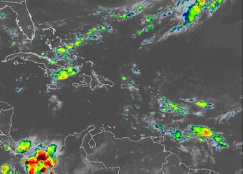 Indomet: onda tropical y vaguada provocarán aguaceros en varias provincias durante la tarde