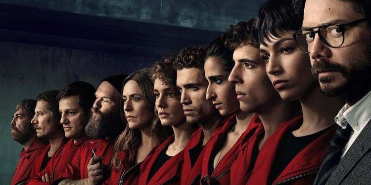 “La casa de papel” serie más vista en Francia durante 2020