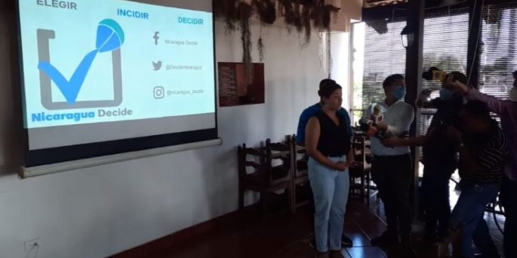 Lanzan plataforma para medir la popularidad de los opositores en Nicaragua