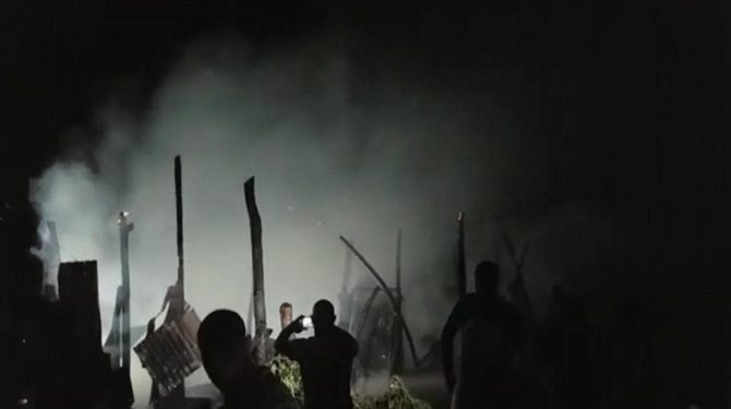 Muere Niño calcinado al incendiarse su vivienda por un corto circuito