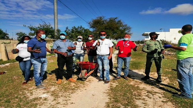 Director de Medio Ambiente en SPM encabeza jornada de siembra de árboles en Día Internacional de los Bosques