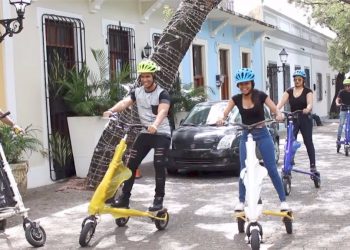 ADN prohíbe las patinetas eléctricas en la Zona Colonial