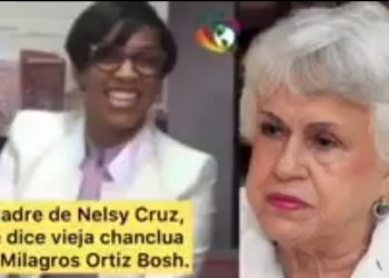 Vídeo | Madre de gobernadora Monte Cristi dice Milagros Ortiz Bosch es una ¨vieja chancluda¨
