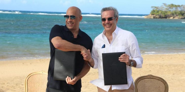 Abinader anuncia la creación de estudio de cine dirigido por Vin Diesel en Puerto Plata