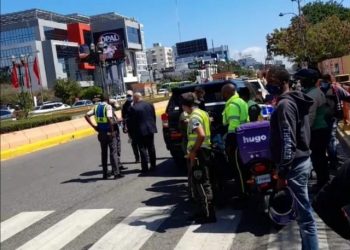 Escolta presidencial envuelta en accidente de tránsito donde hubo un muerto