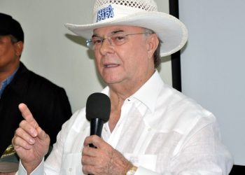 Hipólito Mejía se opone construcción de verja en la frontera