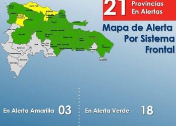COE eleva a 21 las provincias en alerta y prohíbe el uso de playas en toda la costa Atlántica