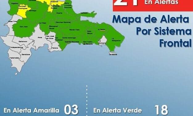 COE eleva a 21 las provincias en alerta y prohíbe el uso de playas en toda la costa Atlántica